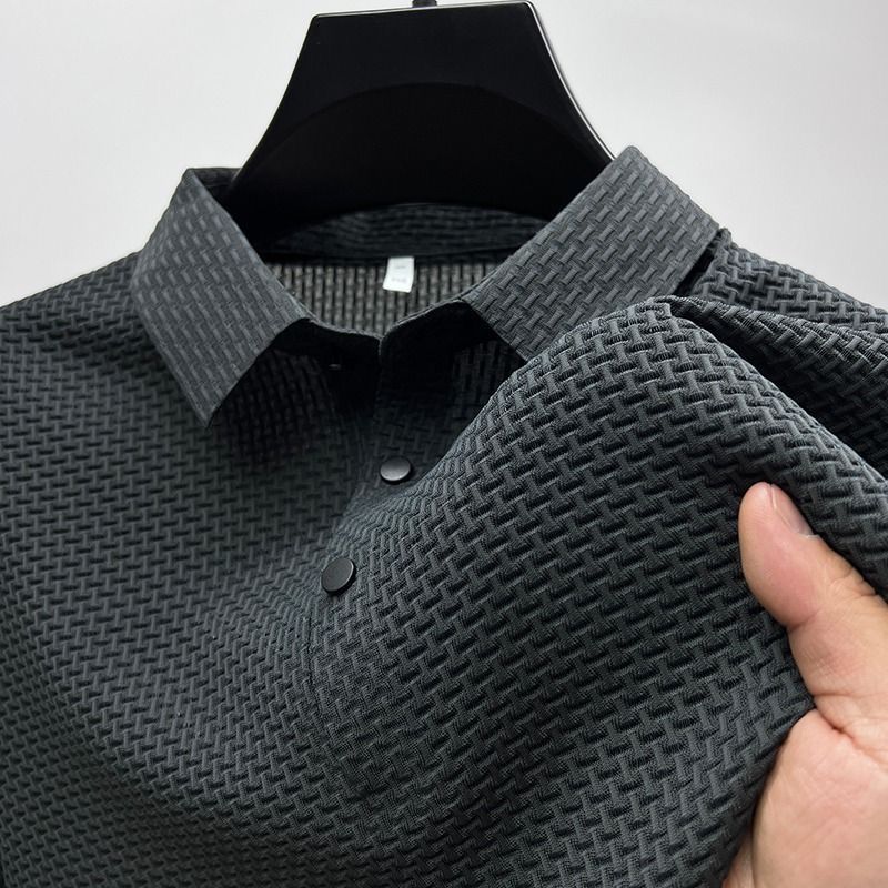 Mesh Ice Silk Polo