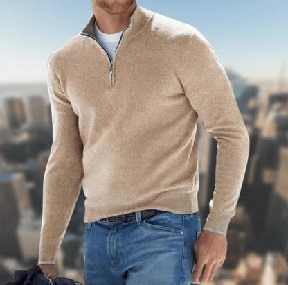 Men's Half Zip Sweater