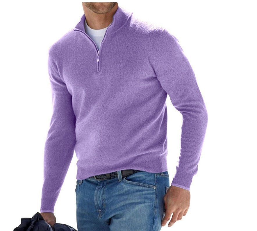 Men's Half Zip Sweater