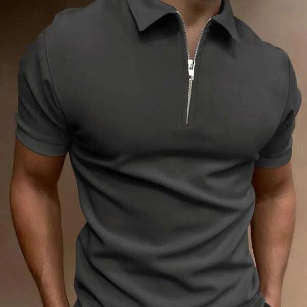 Quarter Zip Polo