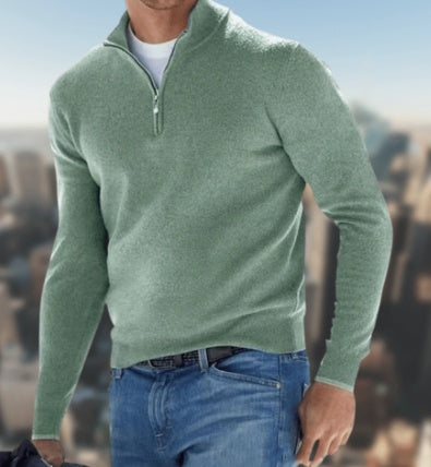 Men's Half Zip Sweater