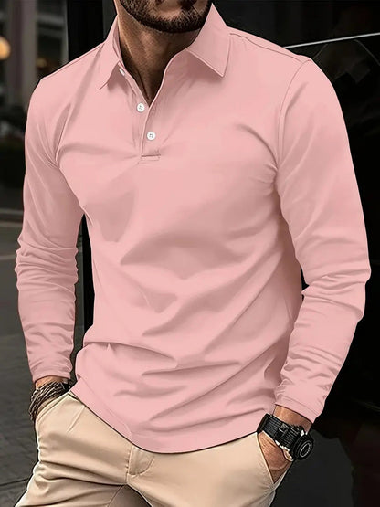 Men's Long-Sleeve Polo