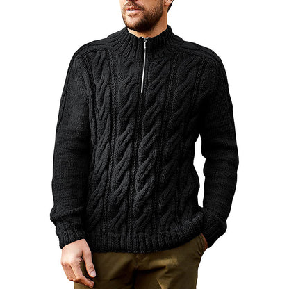 Men's Knit Half Zip