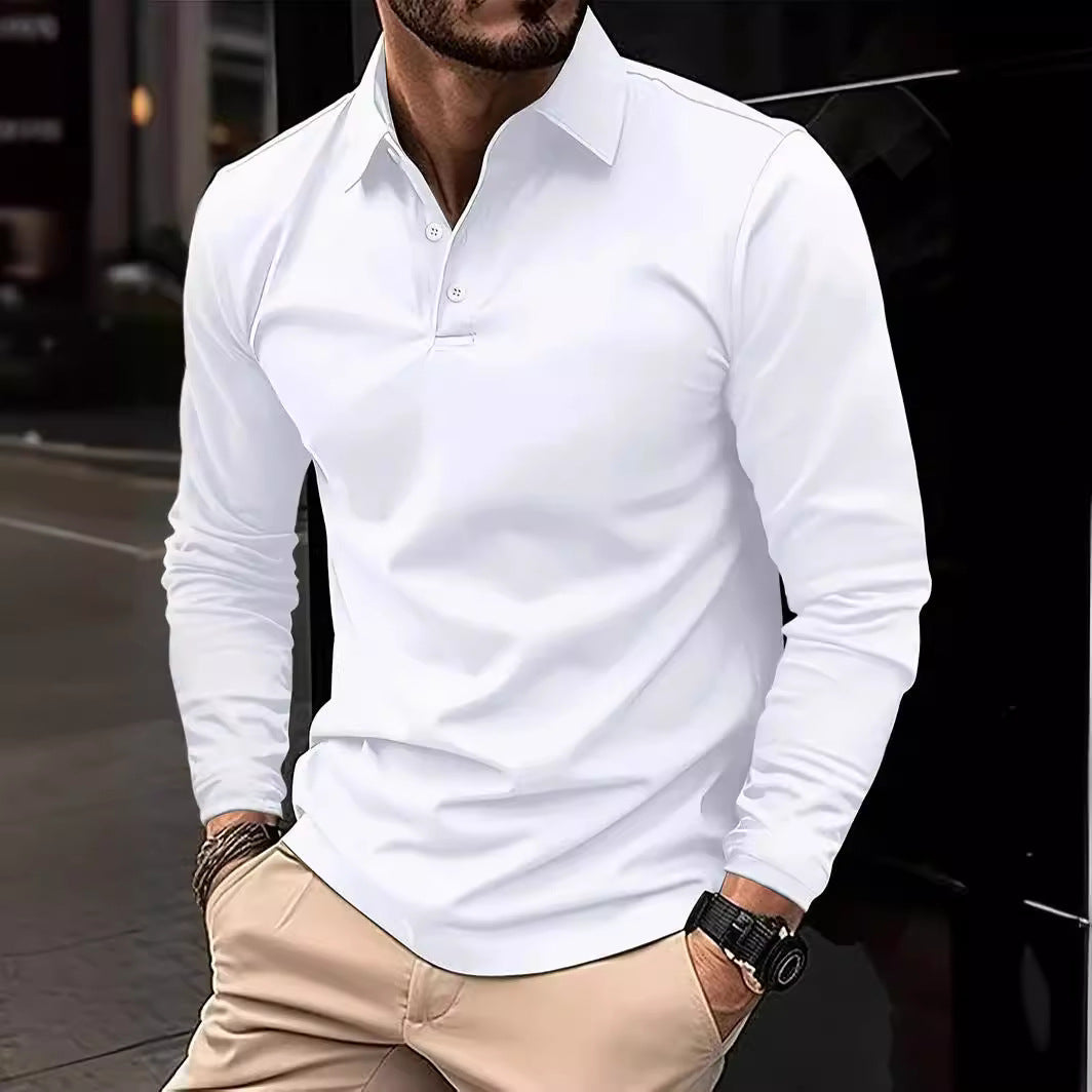 Men's Long-Sleeve Polo