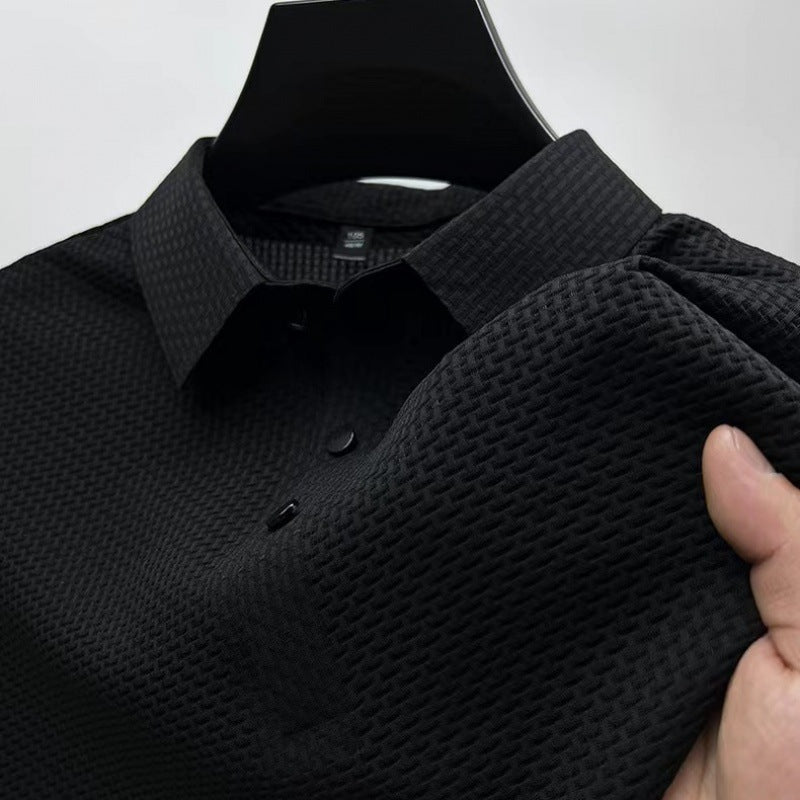 Mesh Ice Silk Polo