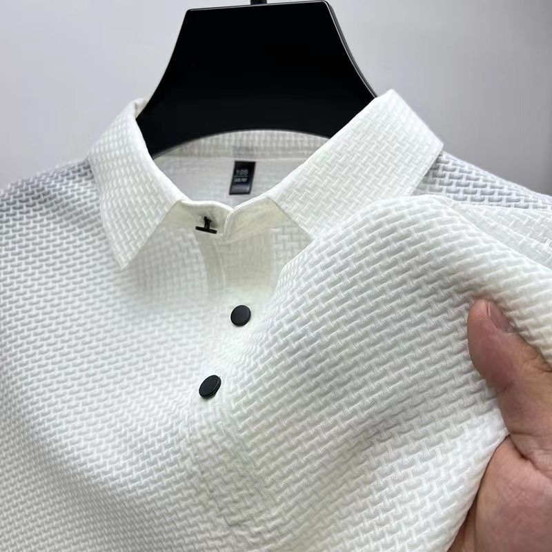 Mesh Ice Silk Polo